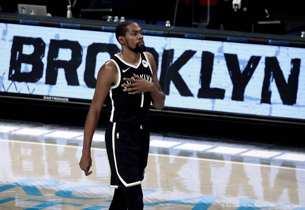 Eerste serieuze test basketbalvedette Durant bij Brooklyn Nets