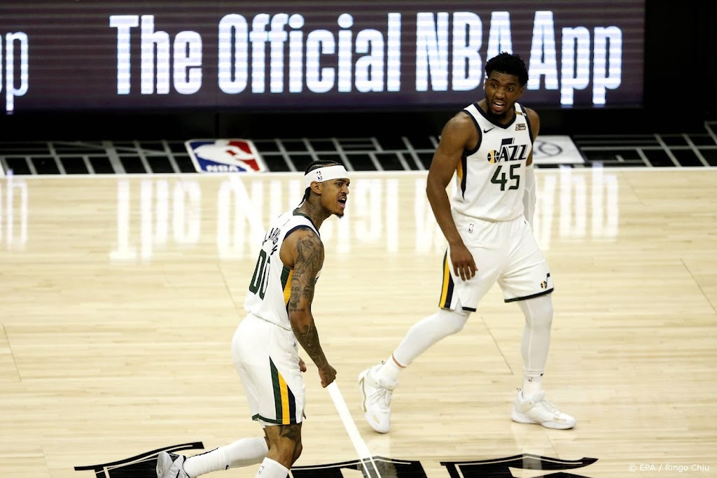 Basketballers Charlotte Hornets maken het Utah lastig