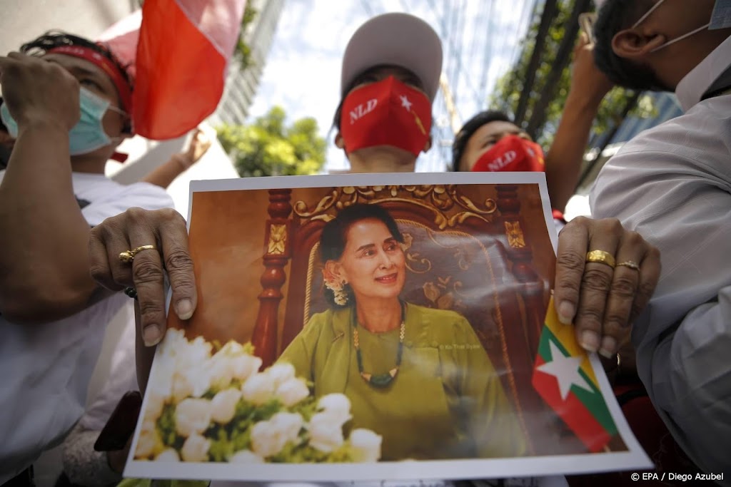 VN-Veiligheidsraad roept Myanmar op Suu Kyi vrij te laten