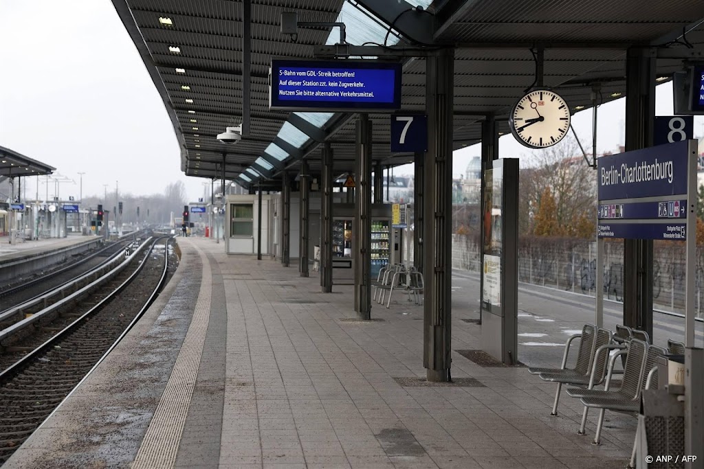 Vakbond plant stakingen van drie tot vijf dagen op Duitse spoor