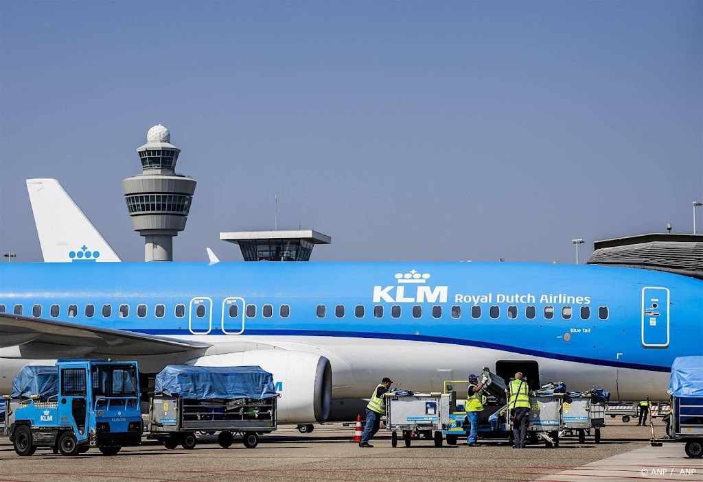 KLM tevreden over capaciteit van Schiphol voor 2024