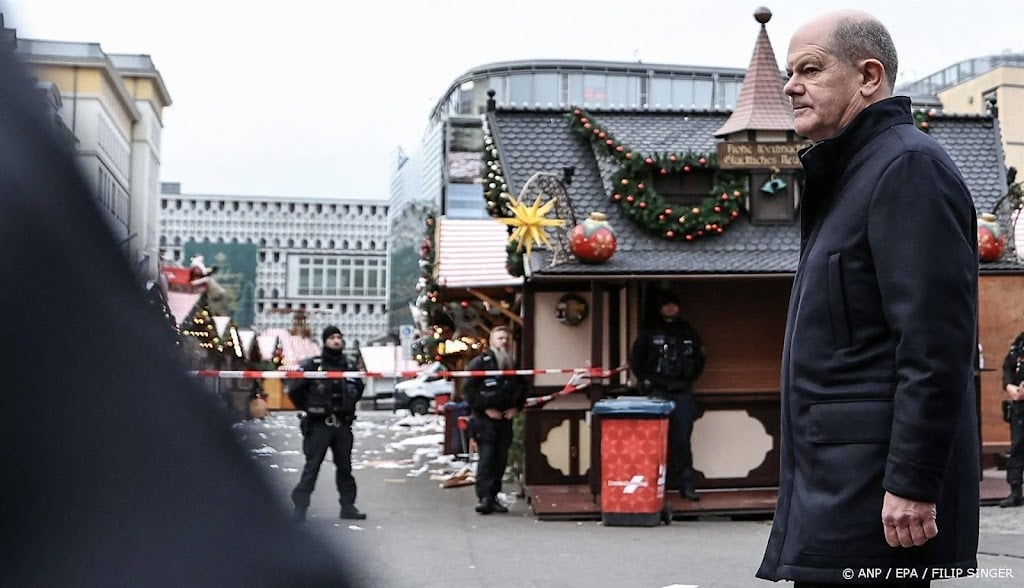 Scholz: kerstmarkt zou meest vredige en vrolijke plek moeten zijn
