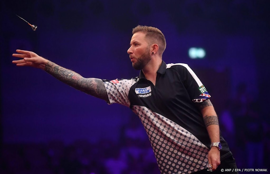 Noppert al na één optreden klaar op WK darts