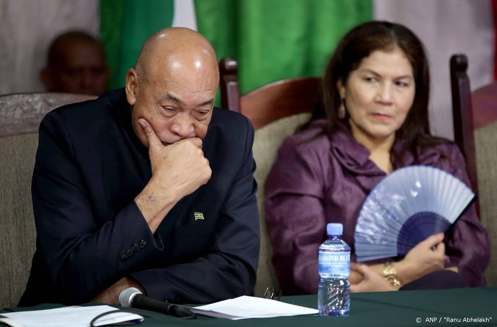 Desi Bouterse verschijnt voor krijgsraad