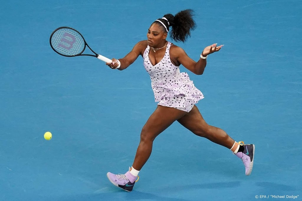 Serena Williams in twee sets langs Sloveense Zidansek