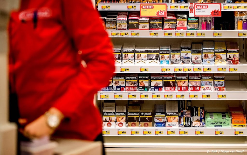 Geen tabak meer over toonbank Kruidvat en Trekpleister