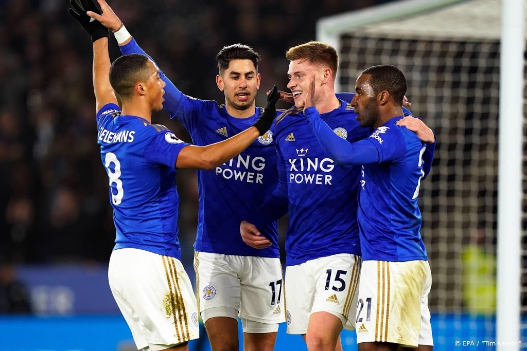 Leicester loopt in op Manchester City
