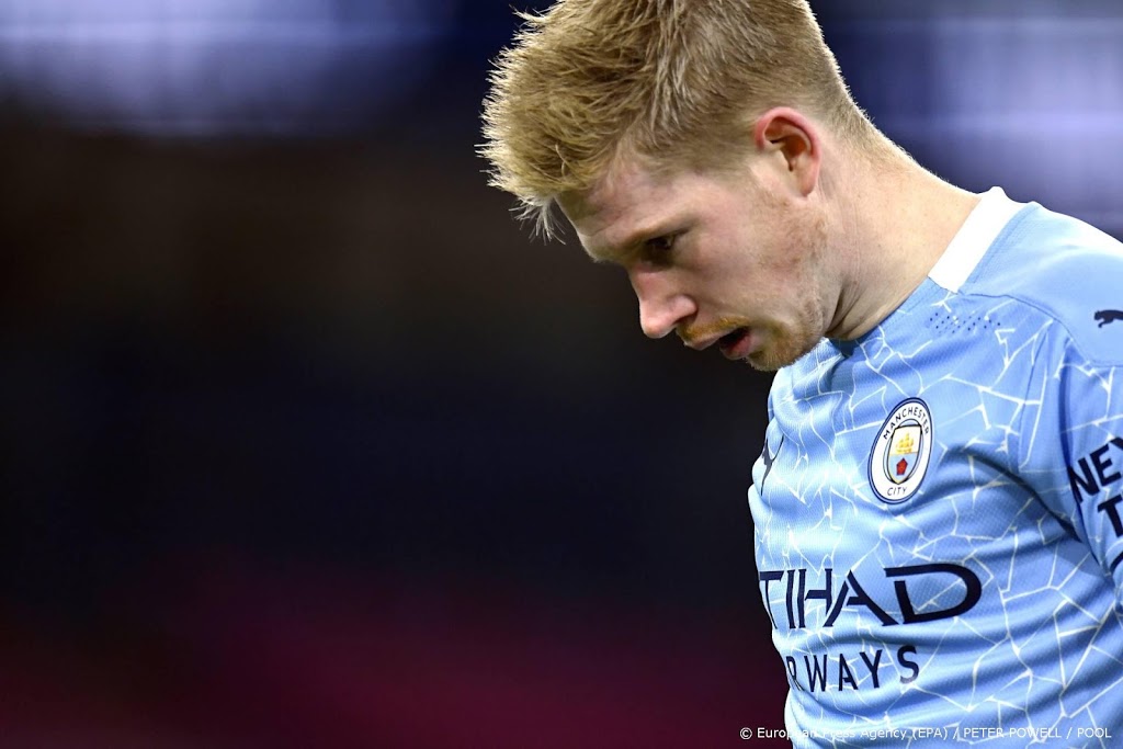 Manchester City moet aanvoerder De Bruyne 4 tot 6 weken missen