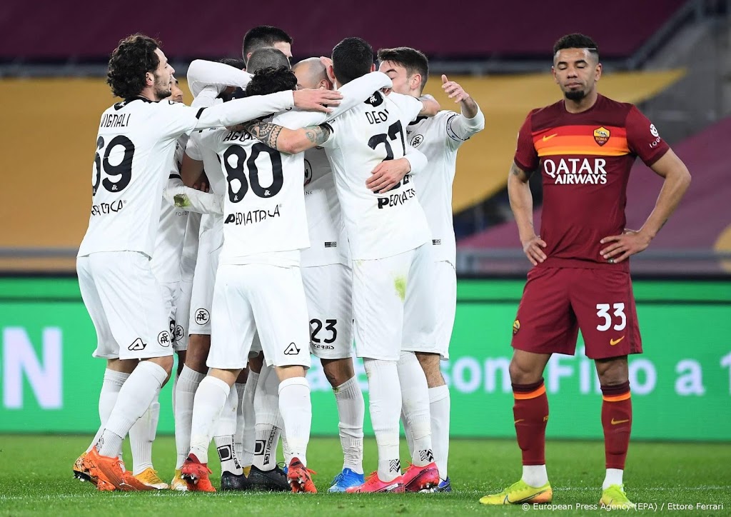 AS Roma verliest ook reglementair van Spezia