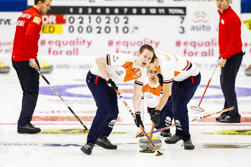 Curlers plaatsen zich voor WK in Las Vegas