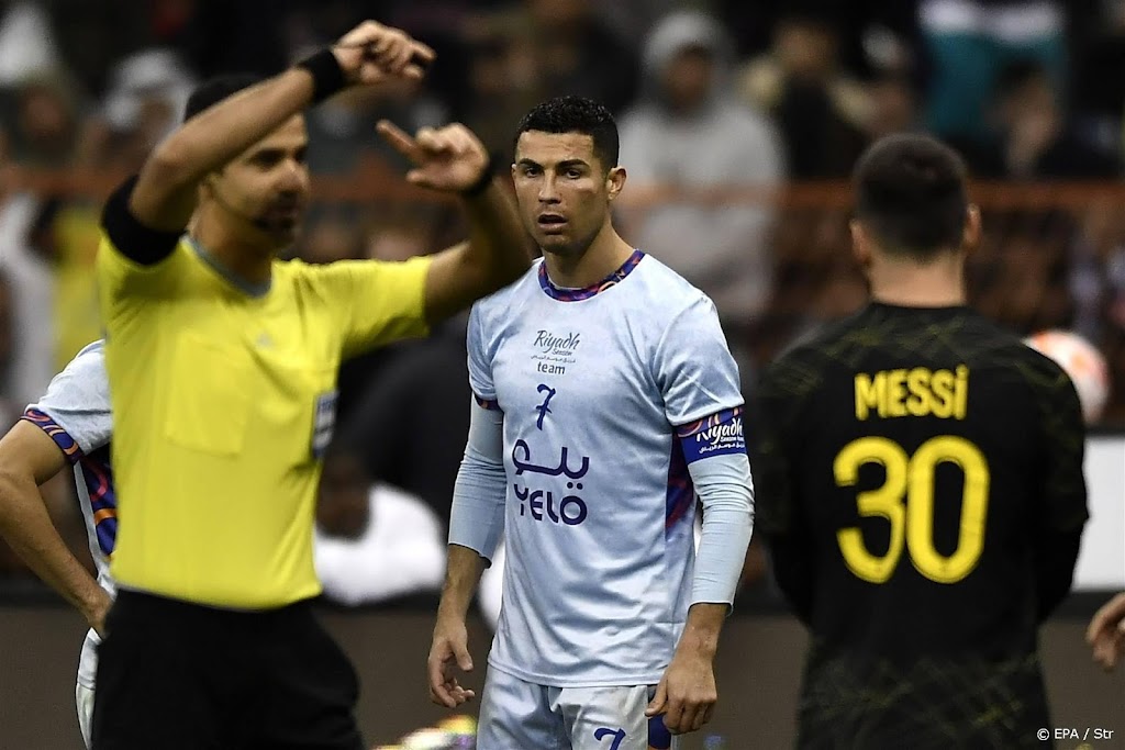 Ronaldo debuteert in Saudische voetbalcompetitie