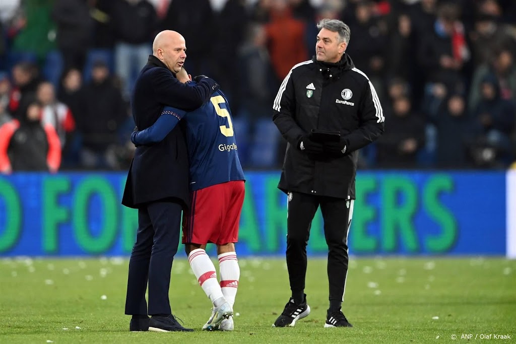 Trainer Slot: Feyenoord was ruim een uur beter dan Ajax