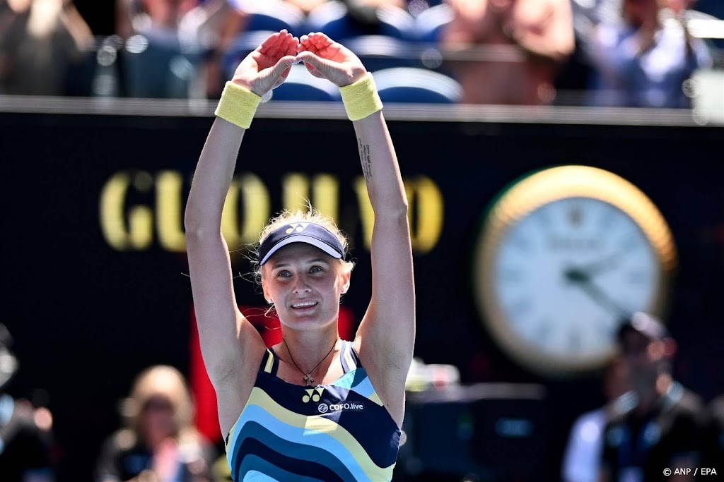 Qualifier Yastremska verrast oud-winnares Azarenka in Melbourne