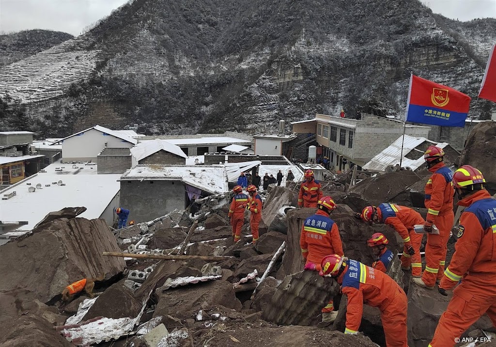 Doden en vermisten na aardverschuiving in China