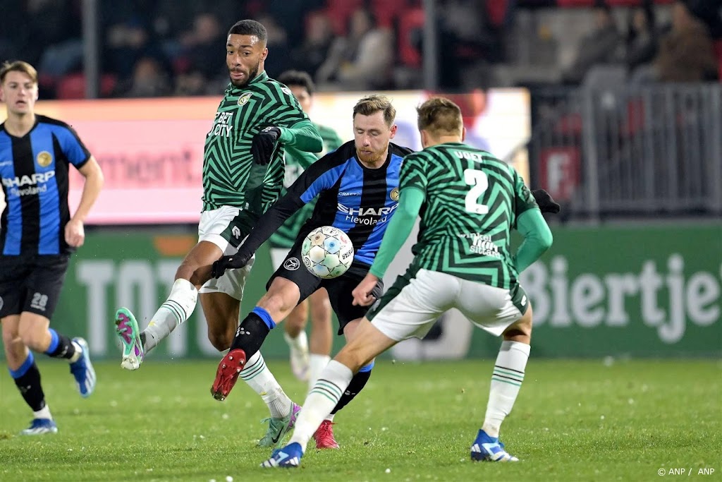 Inhaalduel Almere City - Fortuna Sittard naar woensdag