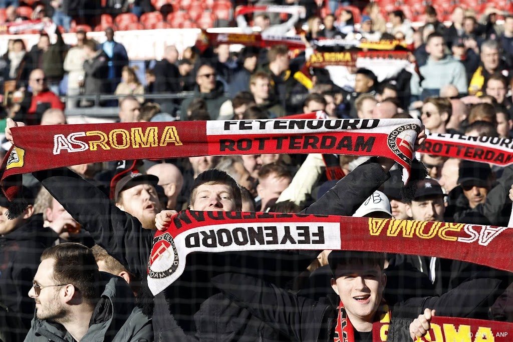 Geen uitsupporters bij Europese duels tussen Feyenoord en AS Roma