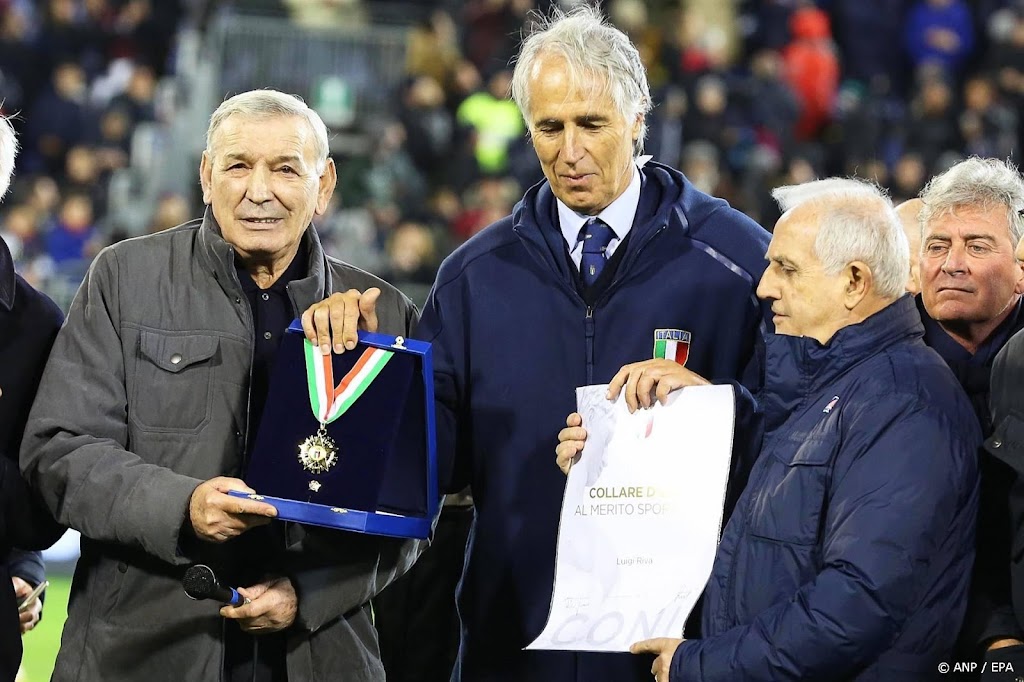 Topscorer aller tijden Riva (79) van Italië overleden