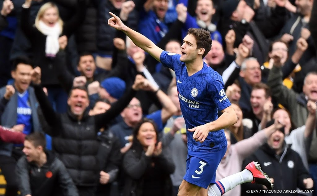 Chelsea vaster op vierde plaats na zege op Spurs