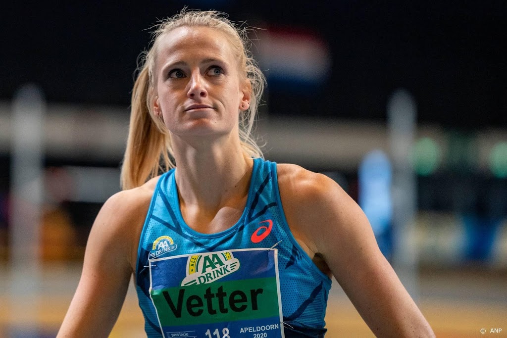 Herboren atlete Vetter viert rentree met zilver op NK indoor