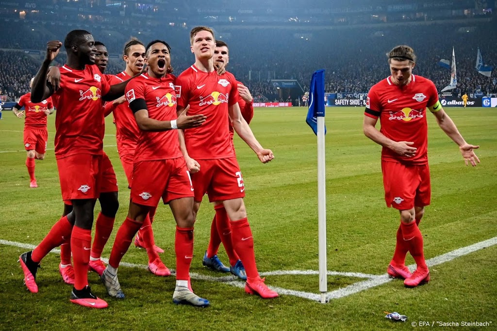 RB Leipzig blijft in spoor van koploper Bayern München