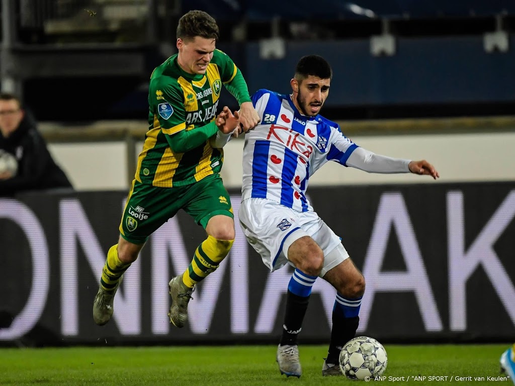 ADO kan voorsprong in Heerenveen niet vasthouden: 2-2