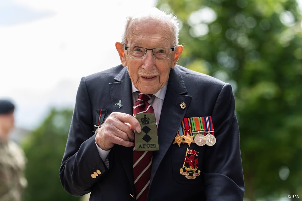 Alleen familieleden bij begrafenis Britse coronaheld Tom Moore
