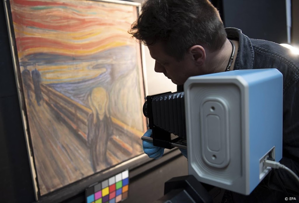Museum ontdekt geheim achter boodschap op De Schreeuw van Munch