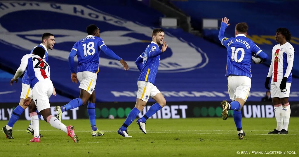 Doelpunt Veltman niet genoeg voor Brighton