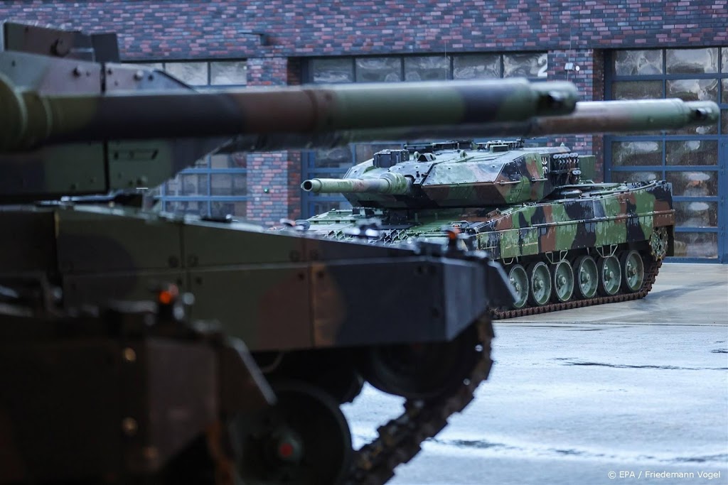Spanje stuurt zes Leopard-tanks naar Oekraïne