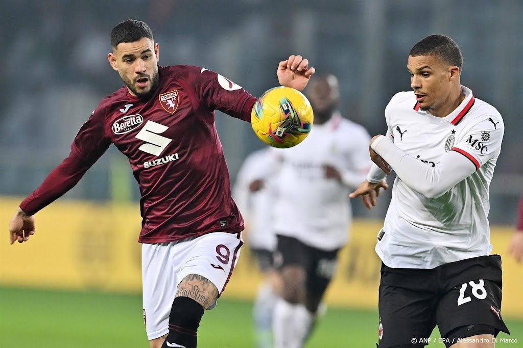 AC Milan verliest bij Torino ondanks treffer Reijnders