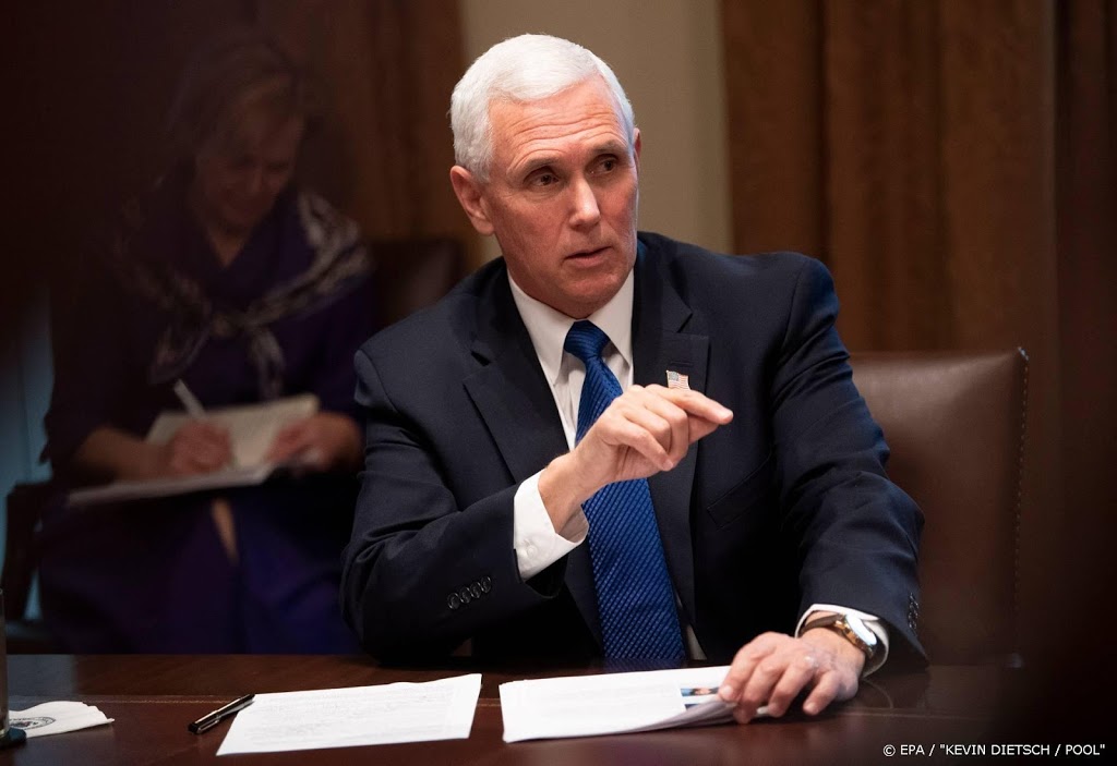 Coronatest bij Amerikaanse vicepresident Mike Pence negatief