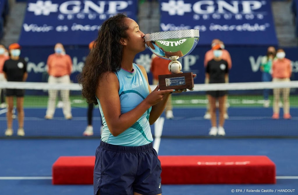 Canadese tiener wint zonder setverlies WTA-toernooi Monterrey