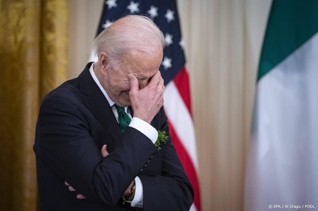 Populariteit president Biden nog nooit zo laag als nu