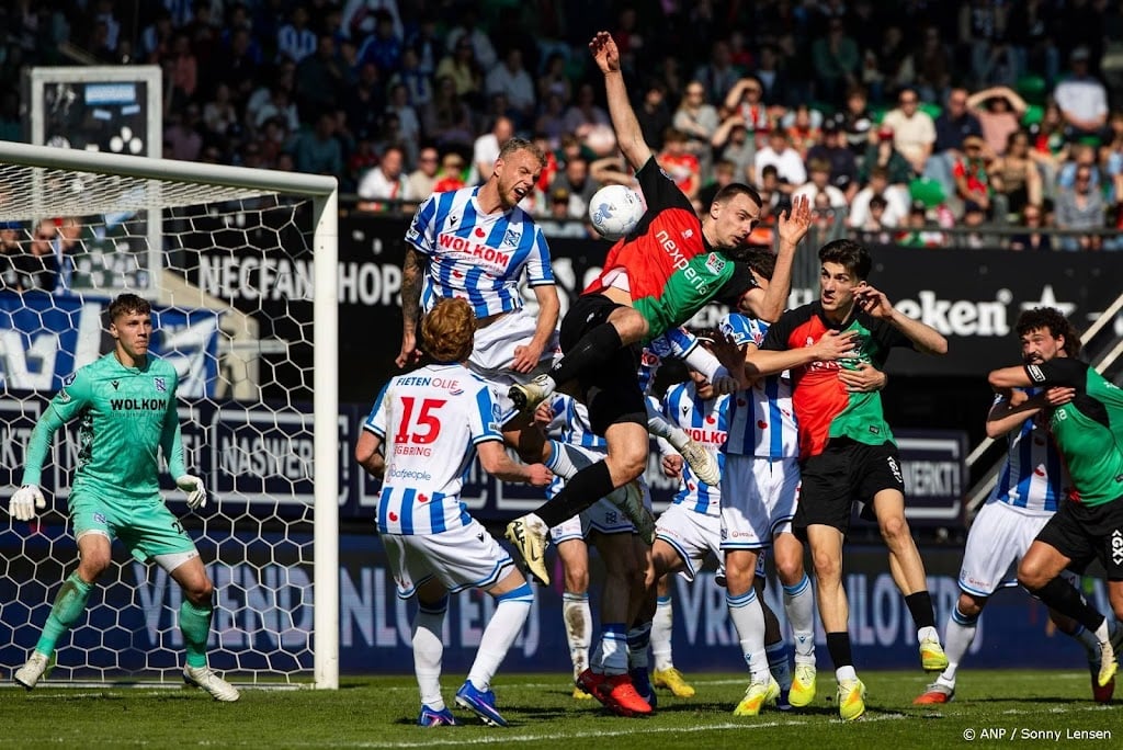 NEC speelt thuis gelijk tegen sc Heerenveen