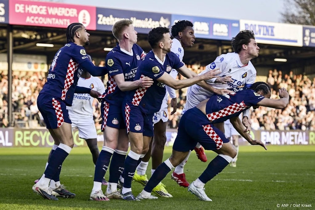 PSV kan na verlies bij Telstar titel ook volgend duel niet pakken