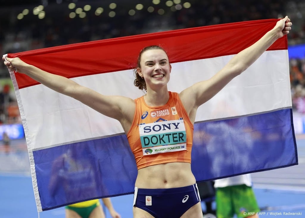 Dokter zesde Nederlandse atlete met wereldtitel indoor