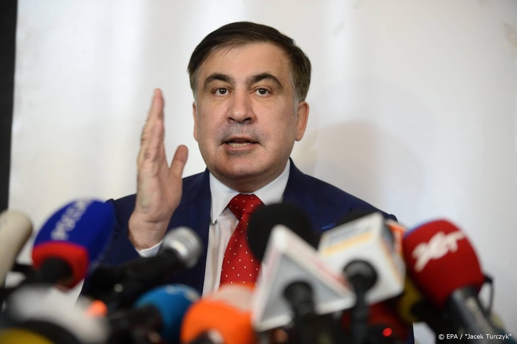Saakasjvili stevent af op politieke comeback in Oekraïne