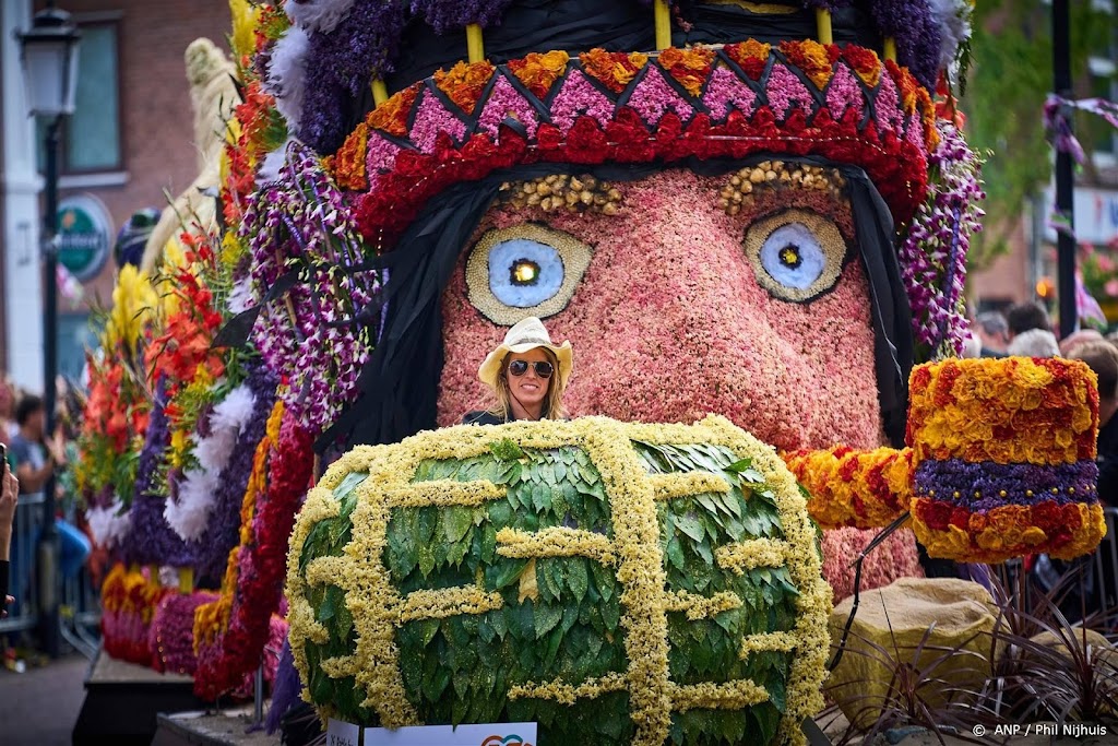 Circa miljoen bezoekers verwacht bij bloemencorso Bollenstreek