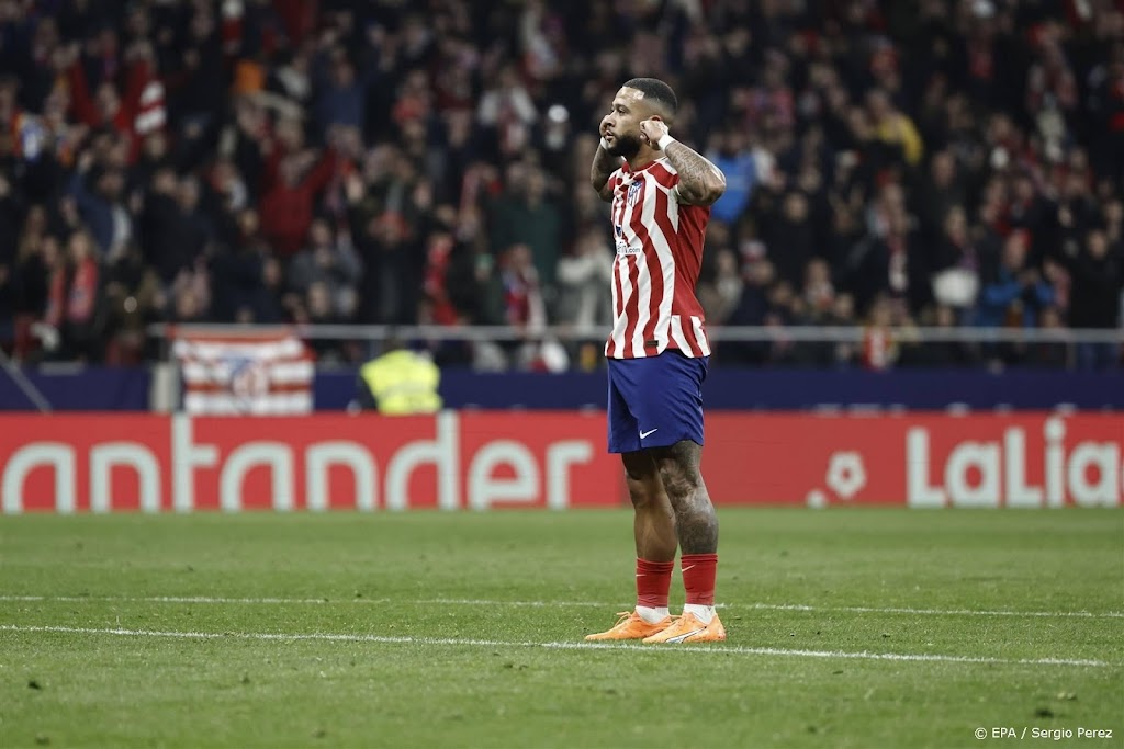 Atlético-aanvaller Depay mist ook duel met Barcelona
