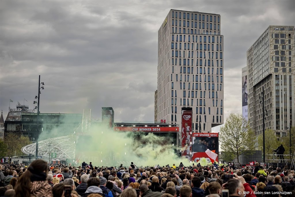 Tientallen aanhoudingen in Rotterdam rond bekerfinale