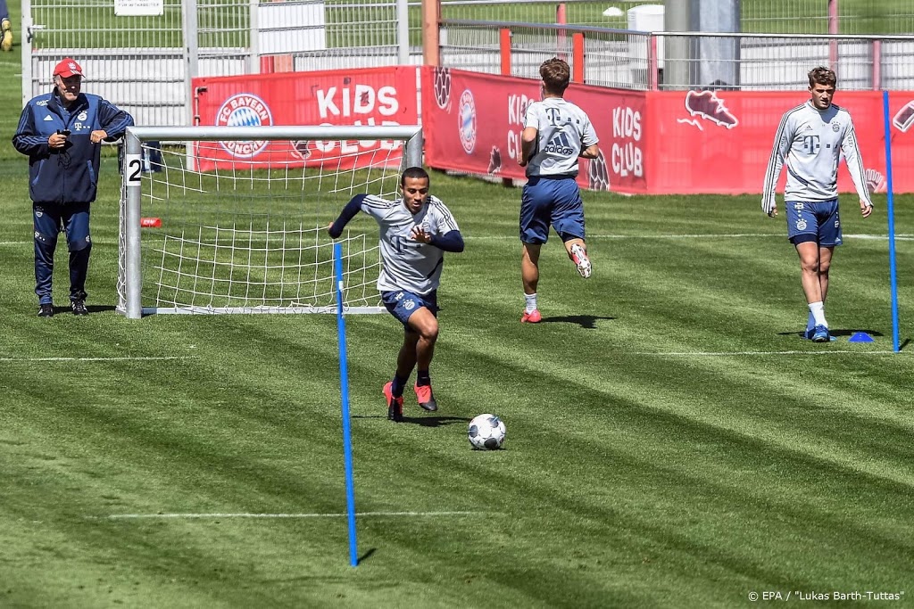 Thiago nog twijfelgeval bij Bayern München