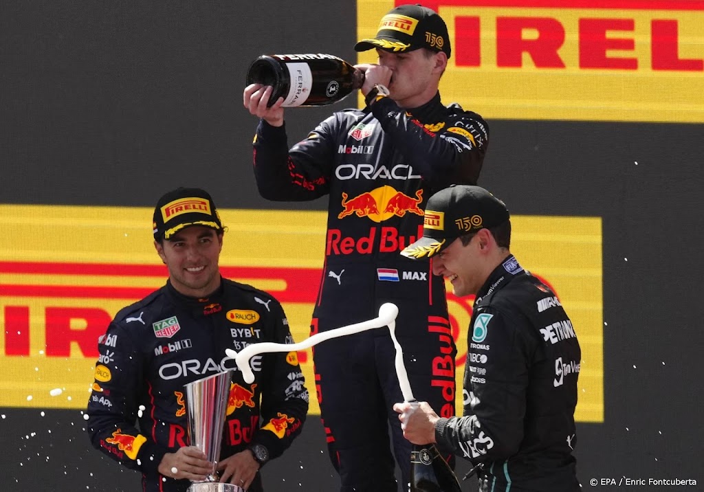 Verstappen prijst strategie en Pérez: een geweldige teamgenoot