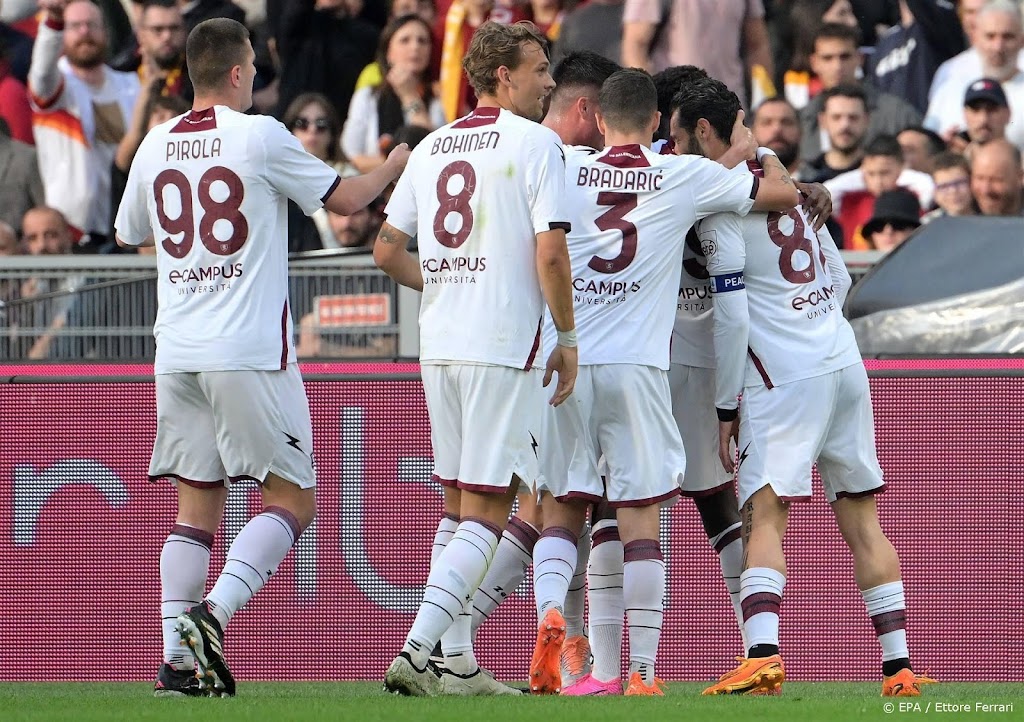 AS Roma speelt gelijk tegen Salernitana 