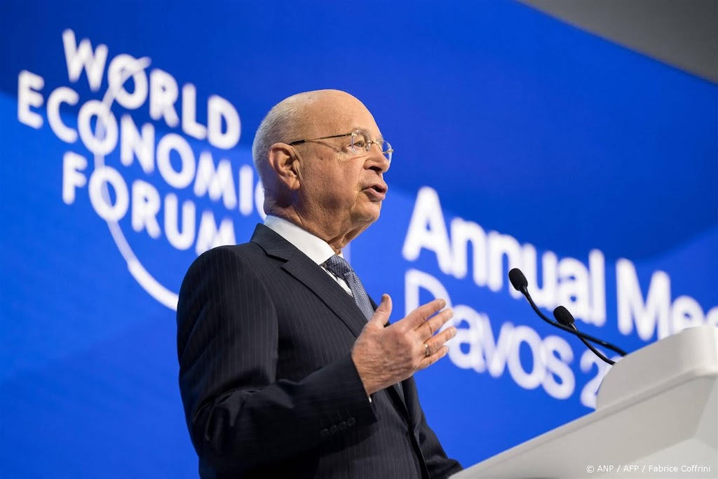 Oprichter en voorzitter Klaus Schwab van het WEF treedt af