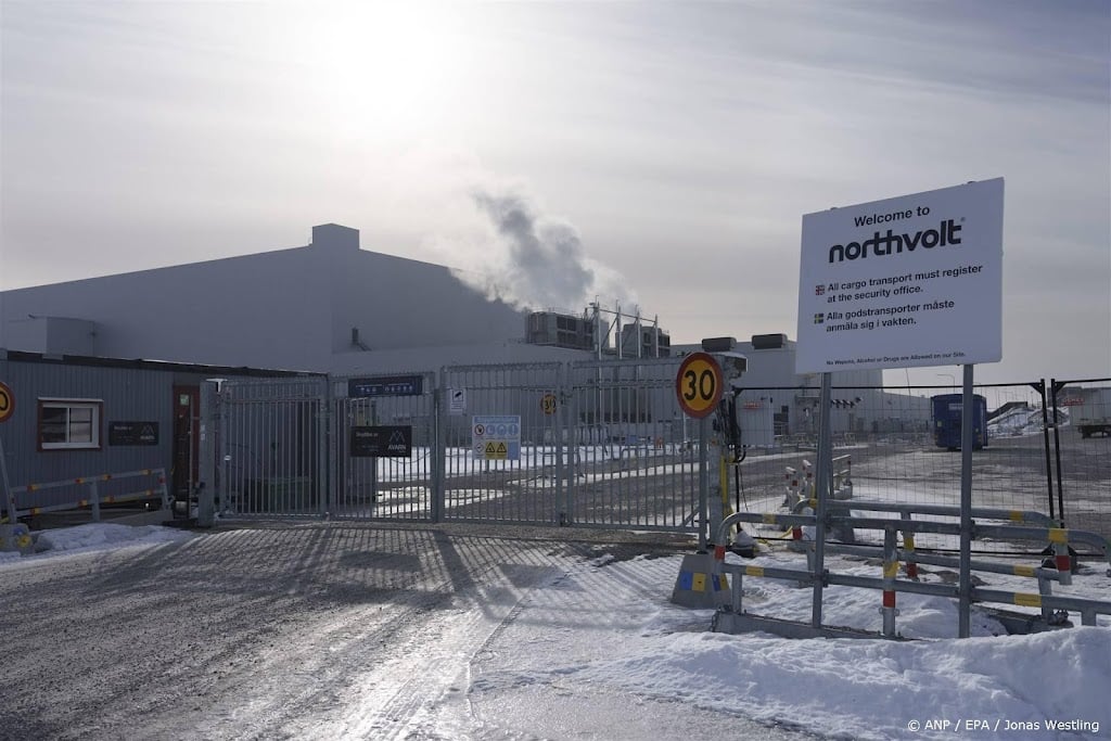 Failliete Zweedse accufabrikant Northvolt staakt productie