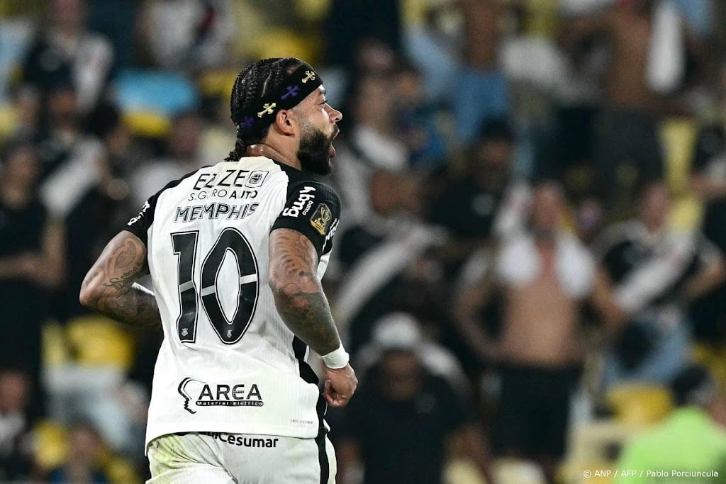 Depay nog afwezig bij gelijkspel Corinthians in Copa Libertadores