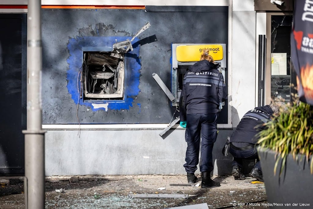 Politie ziet enorme stijging aantal plofkraken