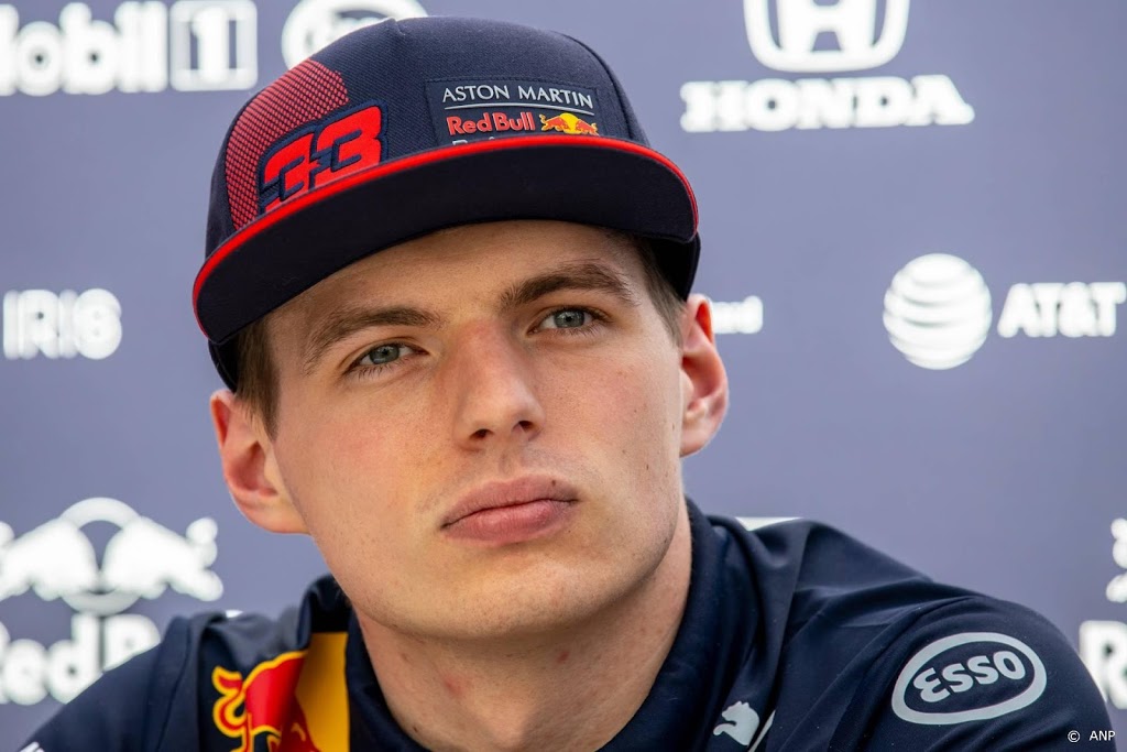 Verstappen krijgt regenboog op Formule 1-bolide