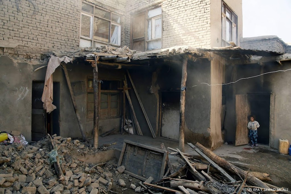 Dodental door aardbeving in Afghanistan stijgt boven de 1000