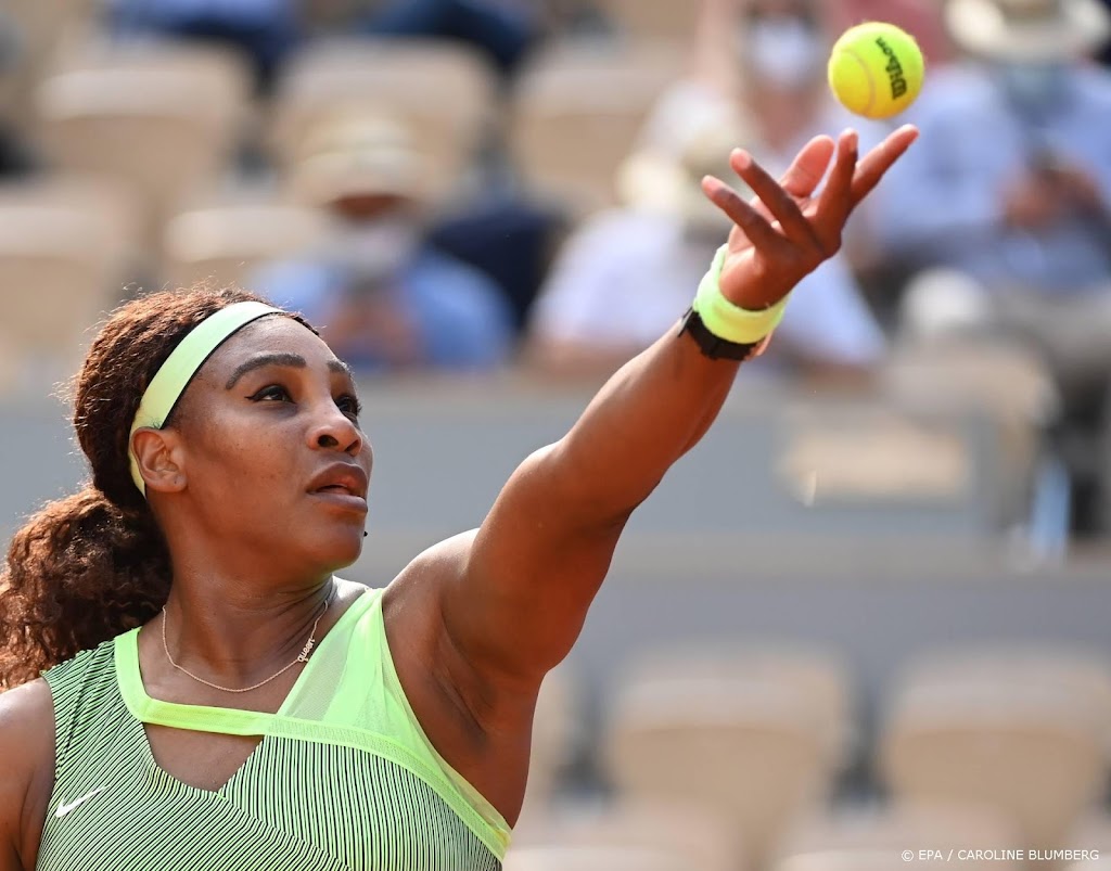Serena Williams bekijkt tennistoekomst van dag tot dag